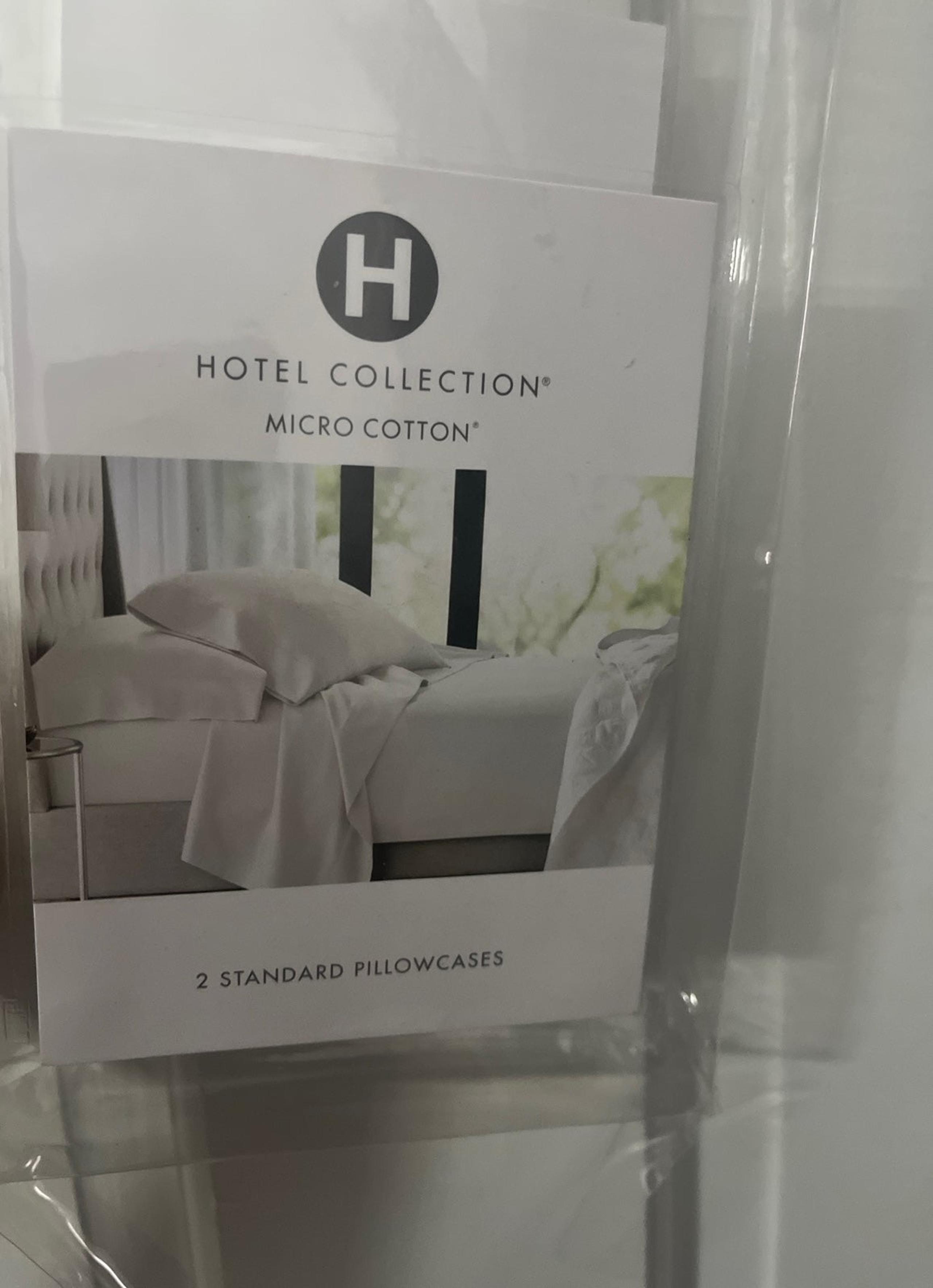 hotel  collection pillowcase