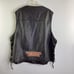 Harley Davidson Leather Biker Vest SZ:4XL
