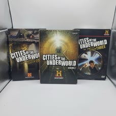 Cities of the Underworld Complete Seasons 1-2-3 DVD Set 12 Discs History Channel