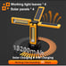 Rechargeable Solar Work Light with Stand and Carrying Bag