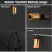 Rechargeable Solar Work Light with Stand and Carrying Bag