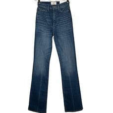 7 For All Mankind NWT Women’s Easy Boot Jeans High Rise Dark Wash Sz.23 Cowgirl