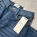 7 For All Mankind NWT Women’s Easy Boot Jeans High Rise Dark Wash Sz.23 Cowgirl