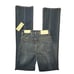 7 For All Mankind NWT Women’s Easy Boot Jeans High Rise Dark Wash Sz.23 Cowgirl