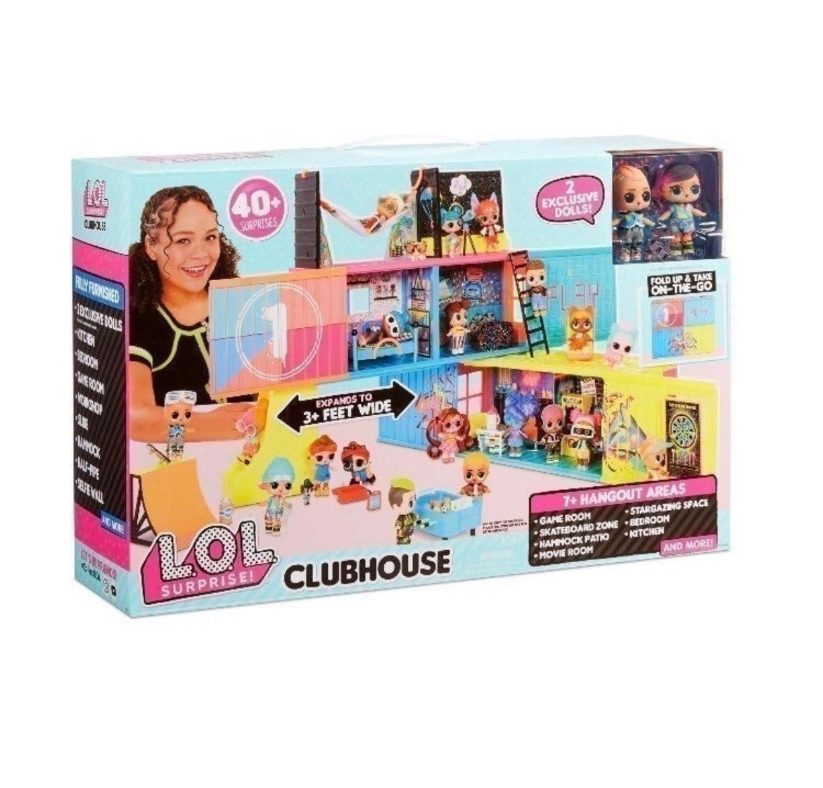 LOL Surprise Clubhouse Playset