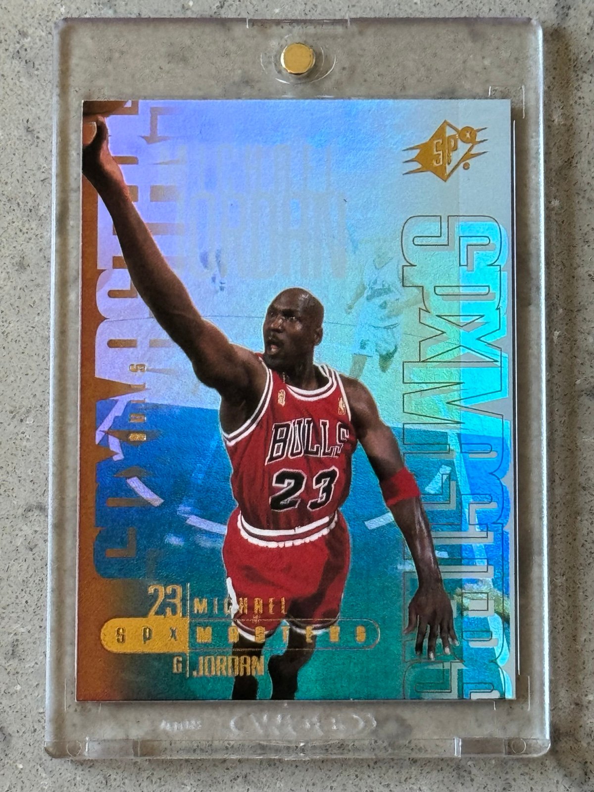 2000-01 Upper Deck SPx Michael Jordan #M1 SPX Masters Bulls
