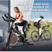 Exercise Bike, WENOKER Stationary Bike for Home, Indoor Bike with Silent Belt Dr