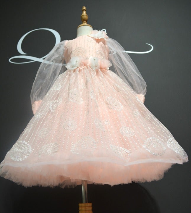 Peach Color Dress