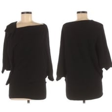 Vince Pull Over Sweater Cashmere Black Small
