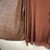 LOGO Lori Goldstein 2 Piece Set Brown Long Sleeve Top Sleeveless Cardigan SZ 2X