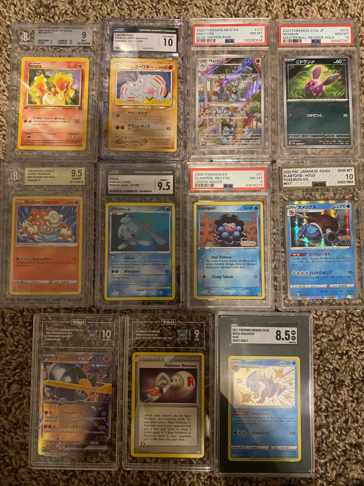 Pokemon bulk slabs