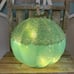 Light up pearl glass pumpkin !