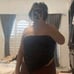 Plus, Size Elegant black Color Jacquard Strapless Top 4x