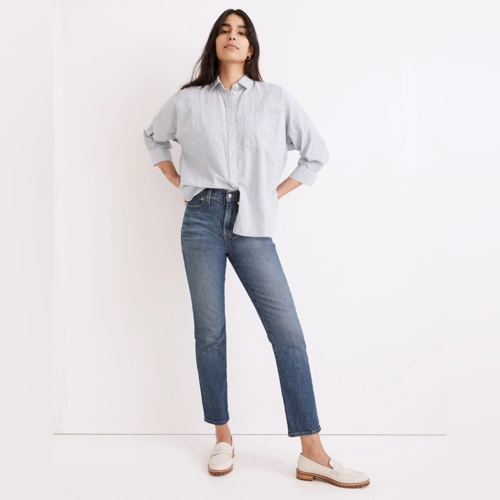 Madewell The Perfect Vintage Jean in Drayton Wash size 24 NWT