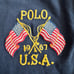 Polo Ralph Lauren Shirt Lot Camouflage / Blue LTD Military USA Flags RARE Medium