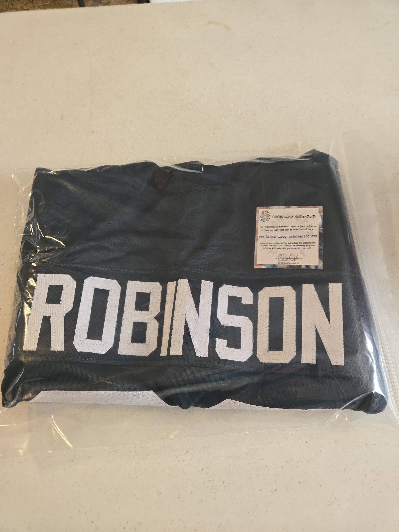 David Robinson #89 Green Bay Packers Autograph Jersey