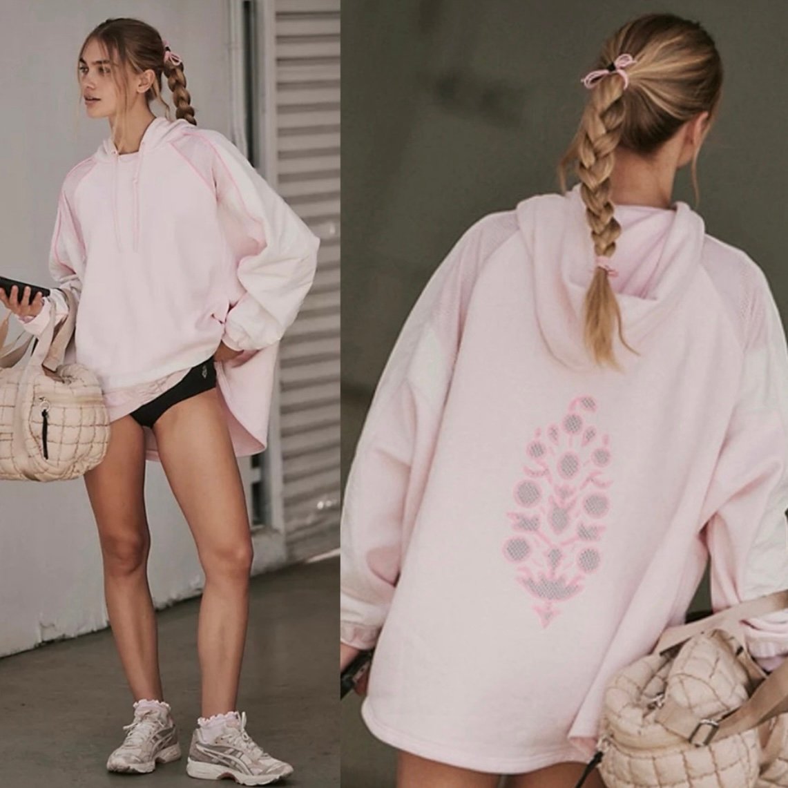 Free People Movement Racing Stripes Hoodie