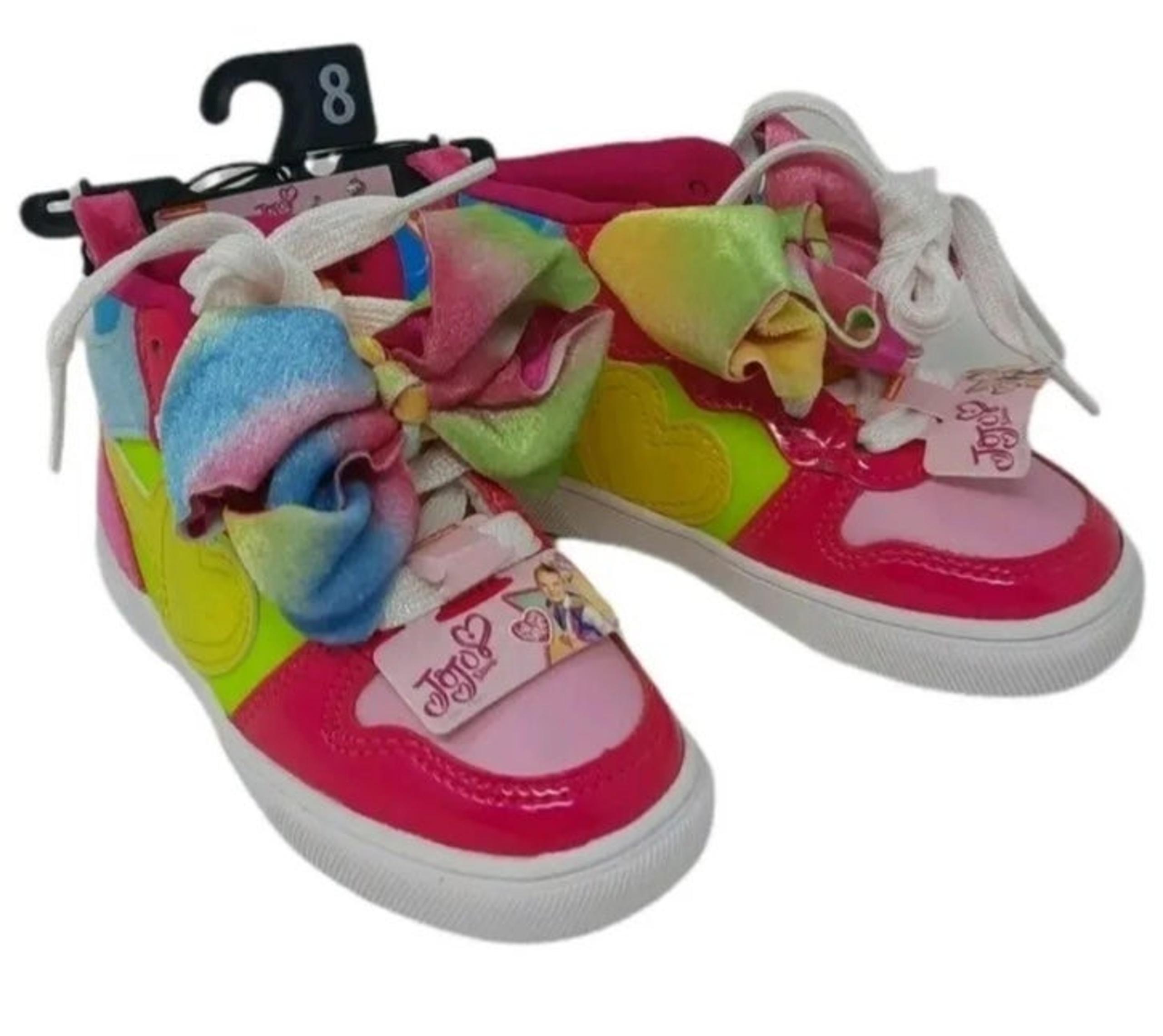 Nickelodeon Shoes Girls' JoJo Legacee Sneaker High-Top Toddler Size 8