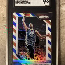 Kevin Durant Golden State Warriors Phoenix Suns RED/WHITE/BLUE PRIZM SGC MINT 9