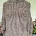 Express Chunky Mock Neck Sweater; Dark Taupe; Dolman Sleeve Design; Sz Med, NWT