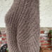 Express Chunky Mock Neck Sweater; Dark Taupe; Dolman Sleeve Design; Sz Med, NWT