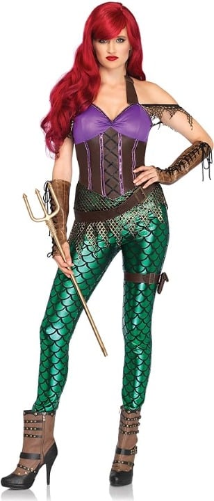 Women''s Sexy Rebel Mermaid Costume MEDIUM