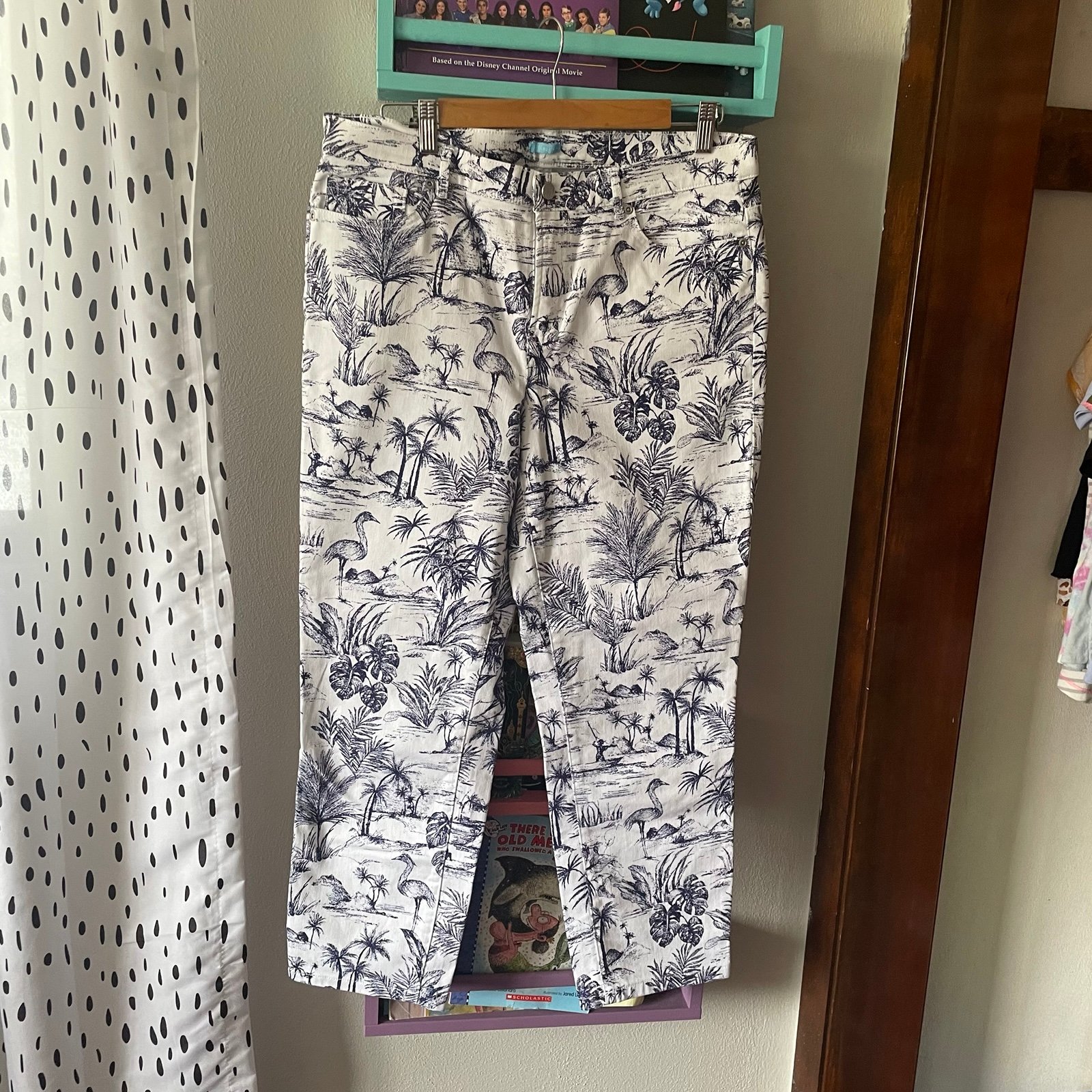 J. McLaughlin Alma Pant in Heron Tolie