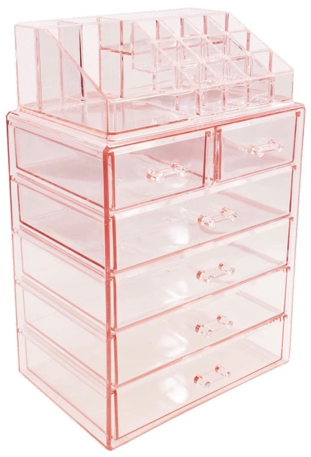 Makeup Organizer XL Pink