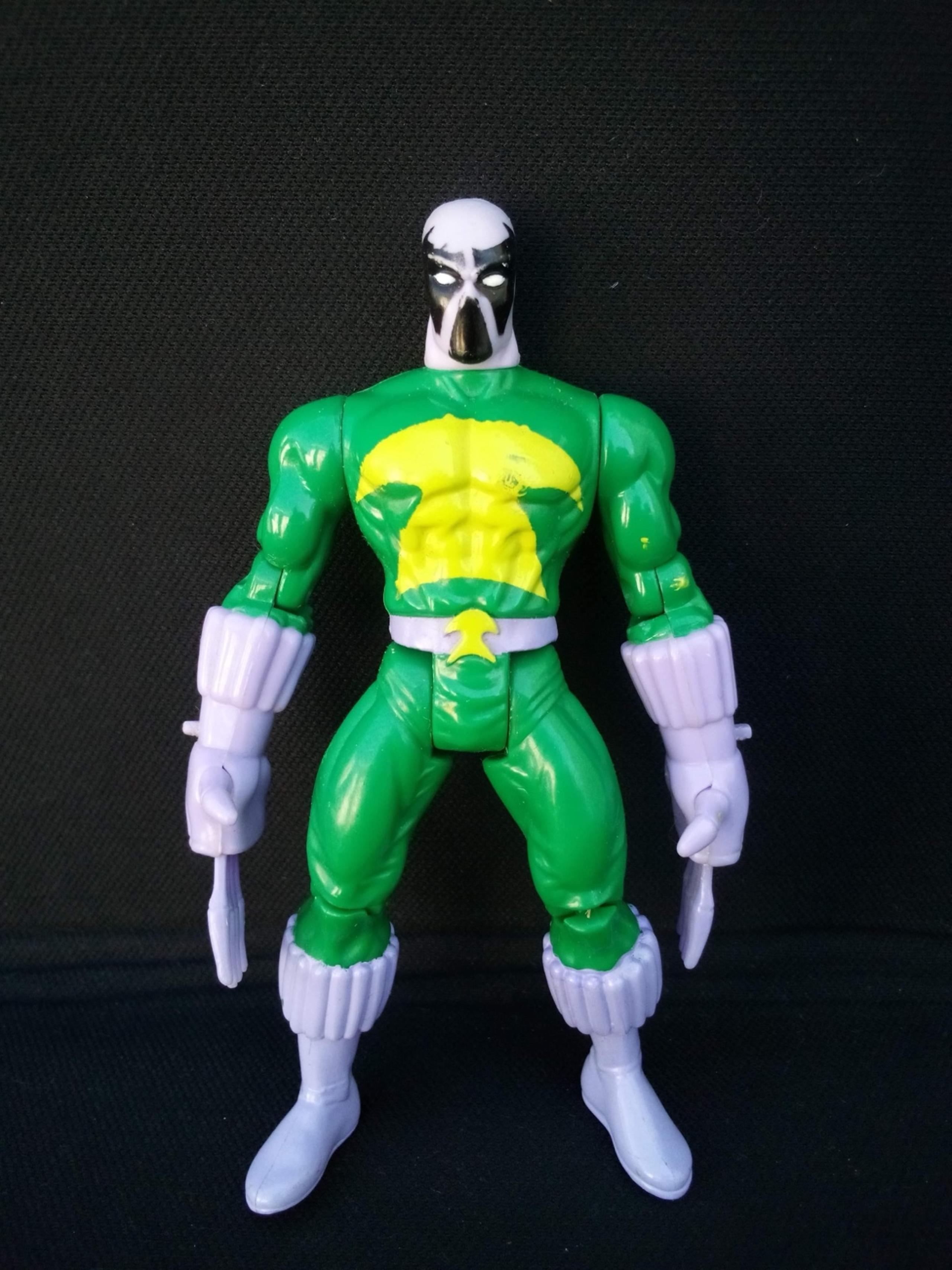 1995 ToyBiz Spider-Man THE PROWLER Action Figure No Cape