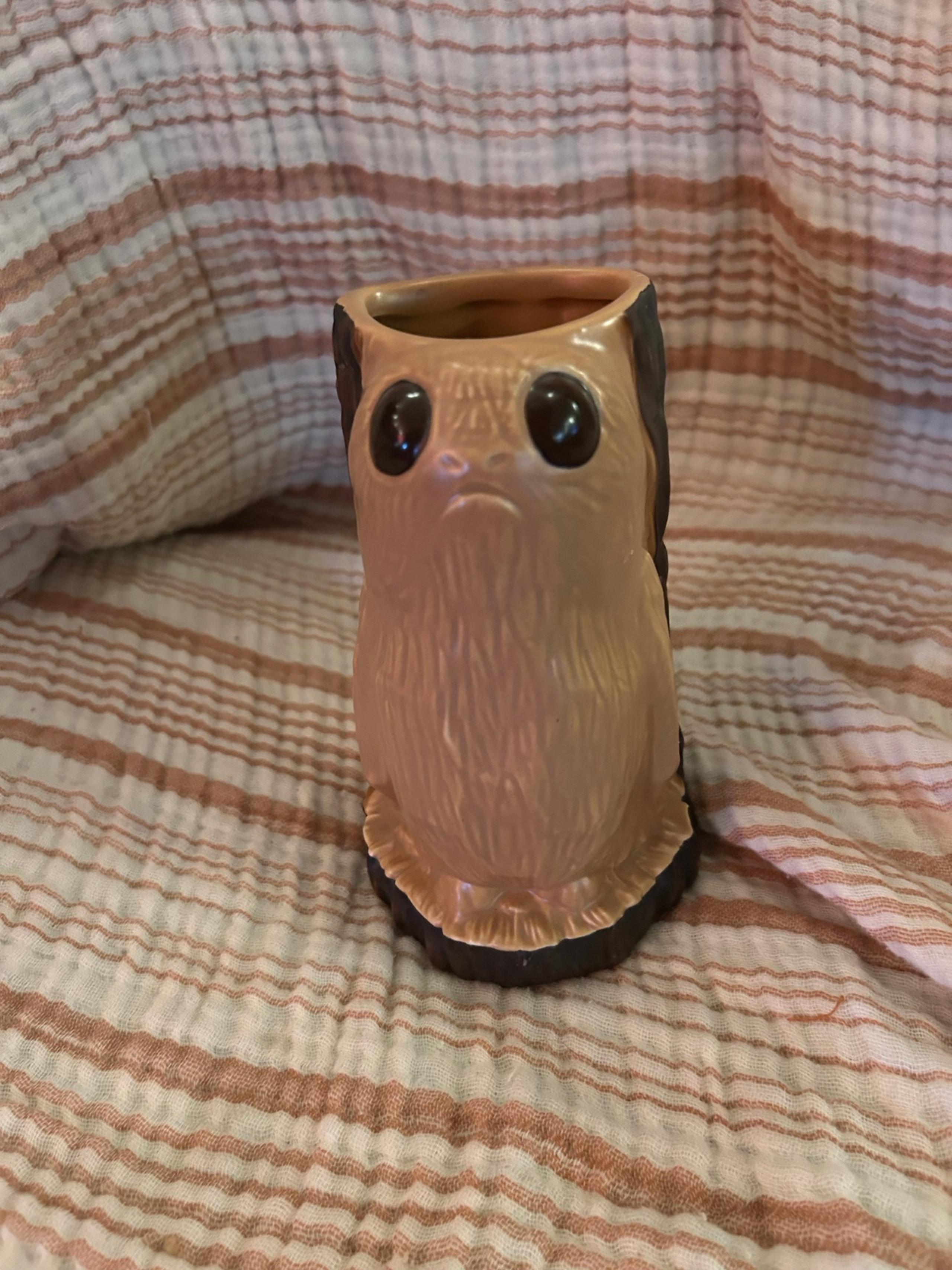 Porg tiki mug