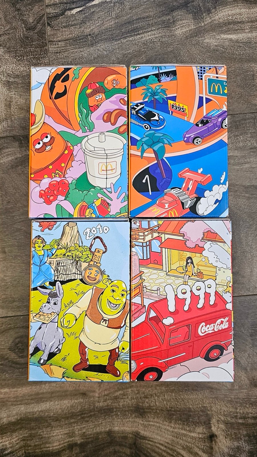 McDonald's Collector Cups 2024: Complete Glass Set of 4