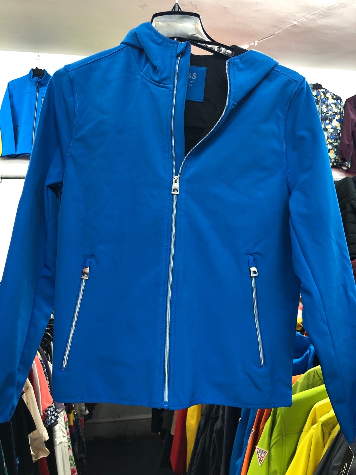 Guess jacket medium blue brand new