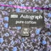 Marks & Spencer Autograph Purple Stripe Floral Accent Dress Shirt Size 42 16.5