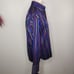 Marks & Spencer Autograph Purple Stripe Floral Accent Dress Shirt Size 42 16.5