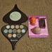Hershey's kisses eyeshadow palette & beauty sponge set