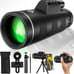 40x60 Monocular Telescope Smartphone Adapter High Powered BAK4 Prism FMC Monocul