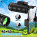 40x60 Monocular Telescope Smartphone Adapter High Powered BAK4 Prism FMC Monocul