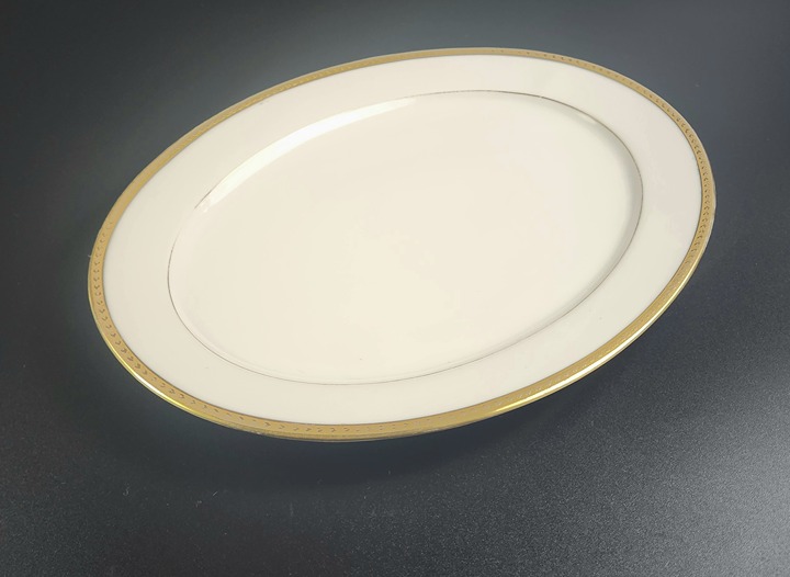 Vintage - S & G Gump Co San Francisco Cal - Elite France - Oval Platter - 11.5