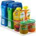 Refrigerator Pantry Organizer Bins Clear Food Storage Baskets for Kit Set Of 8