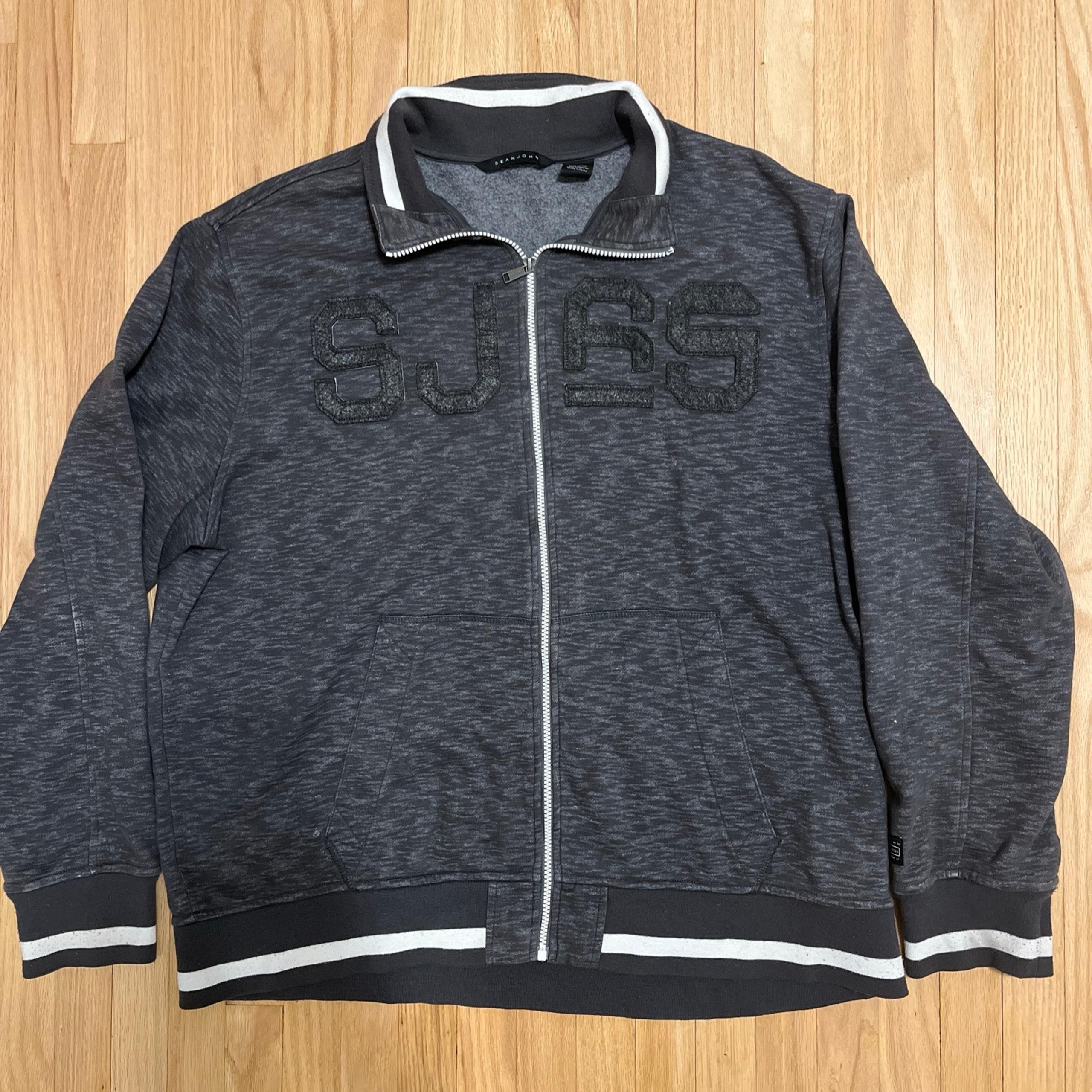 Vintage Sean John Track Suit Jacket 3XL Embroidered Full Zip