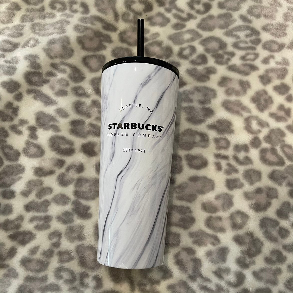 Starbucks marble stainless steel tumbler