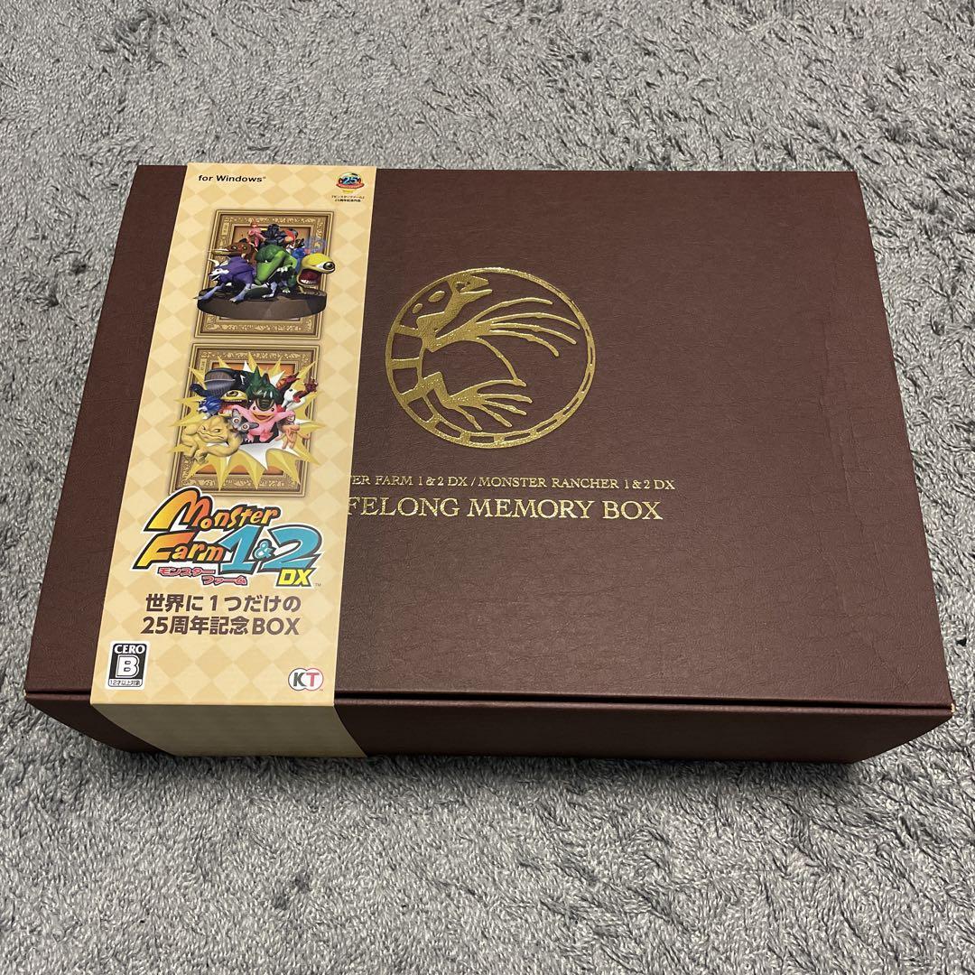 Monster Farm 1 & 2 DX 世界に１つだけの25周年記念ボックス Monster Farm 1 & 2 DX 25th anniversary BOX Nintendo Switch