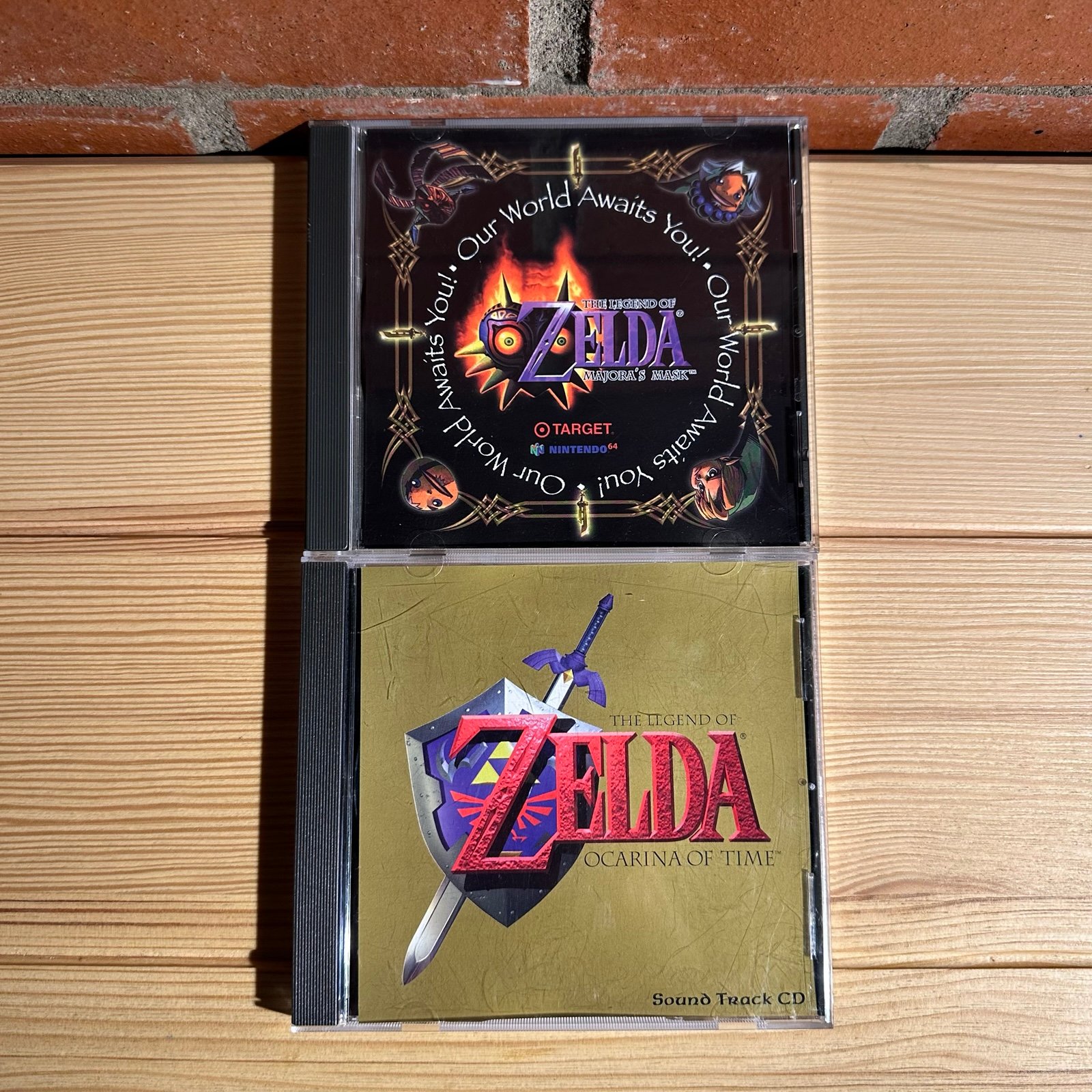 2 CD Bundle - Zelda Ocarina of Time/Majora’s Mask