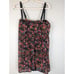 Ralph Lauren Plus Sz 18W Black Floral Chiffon Overlay One Piece Swimsuit Modest