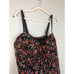 Ralph Lauren Plus Sz 18W Black Floral Chiffon Overlay One Piece Swimsuit Modest