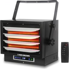 7500W Electric Garage Heater, Hardwired Digital Fan Forced Ceiling Mount Heater