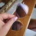 Quay Australia High Key Rose Aviator Sunglasses