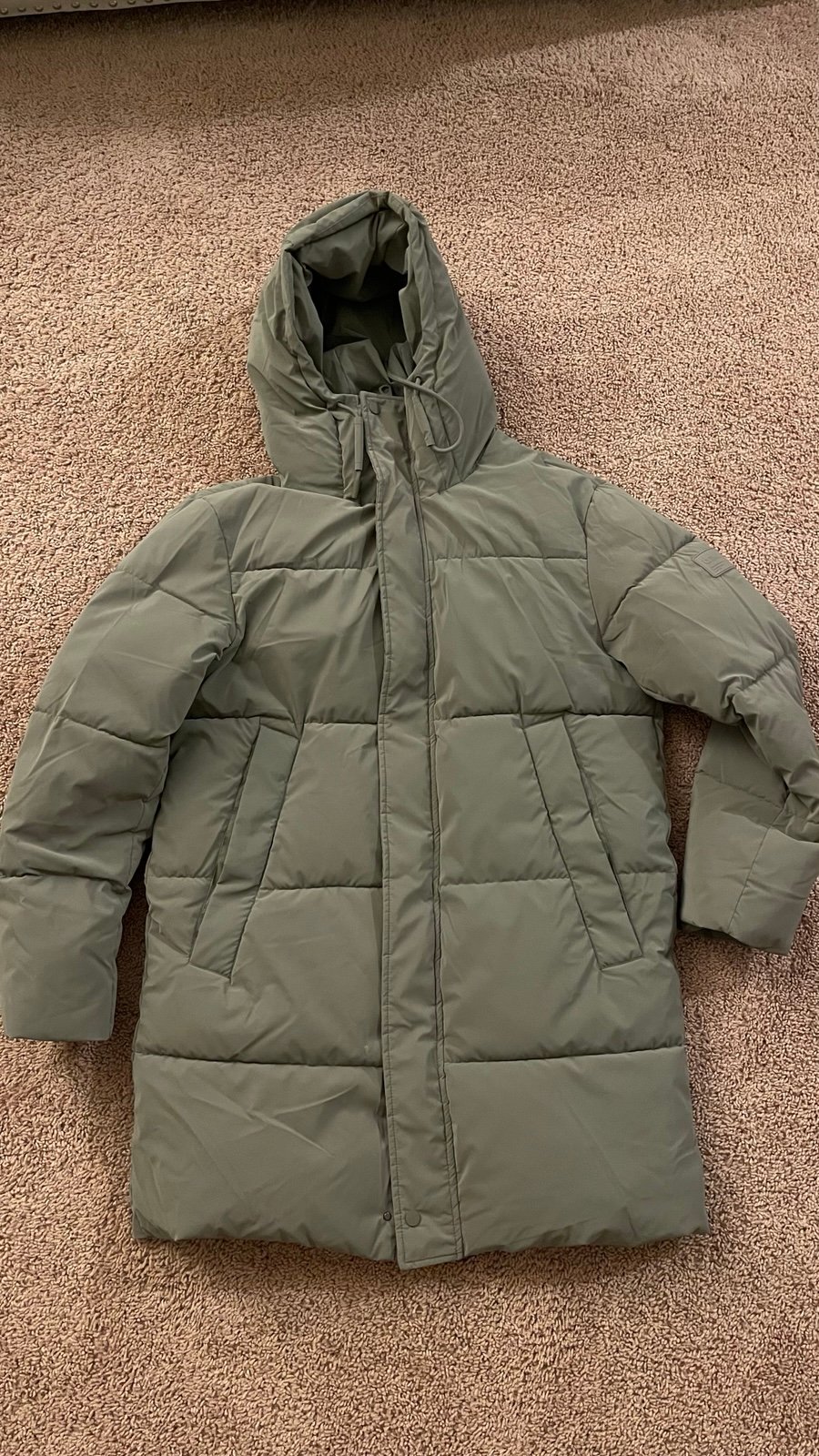 Zara puffer jacket for winter and water proof Size S
