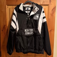 New York Rangers Black Starter Jacket