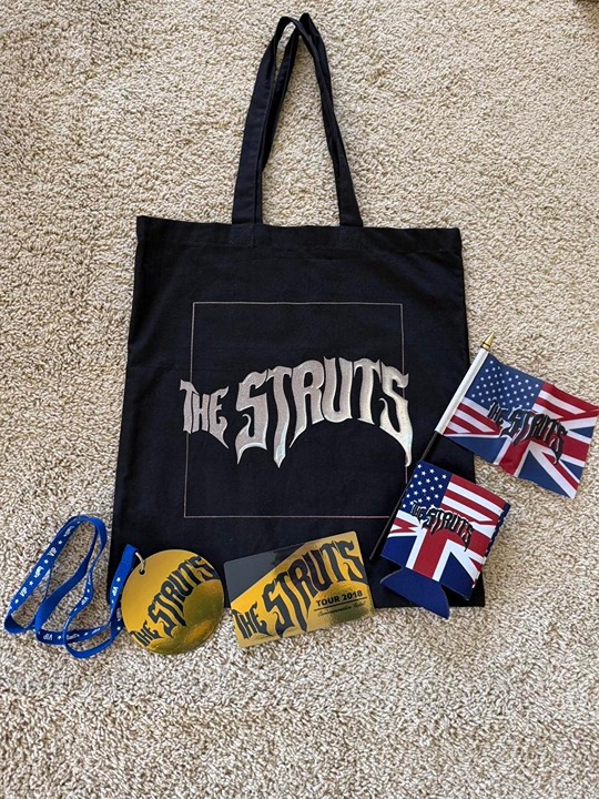 The Struts Body Talks Tour VIP Set